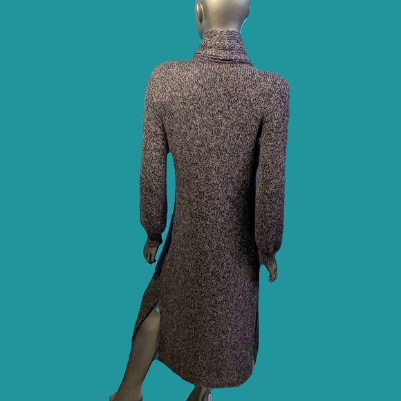 Calidad De Exportacion Baby Alpaca Long Cardigan Sweater Size M Preowned - Picture 2 of 10